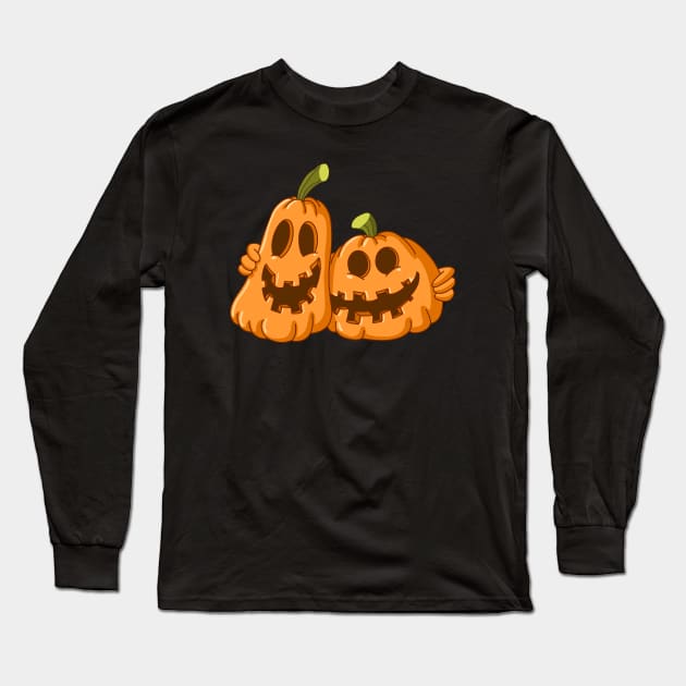 Halloween Jack Buddies Long Sleeve T-Shirt by Roadkill Creations